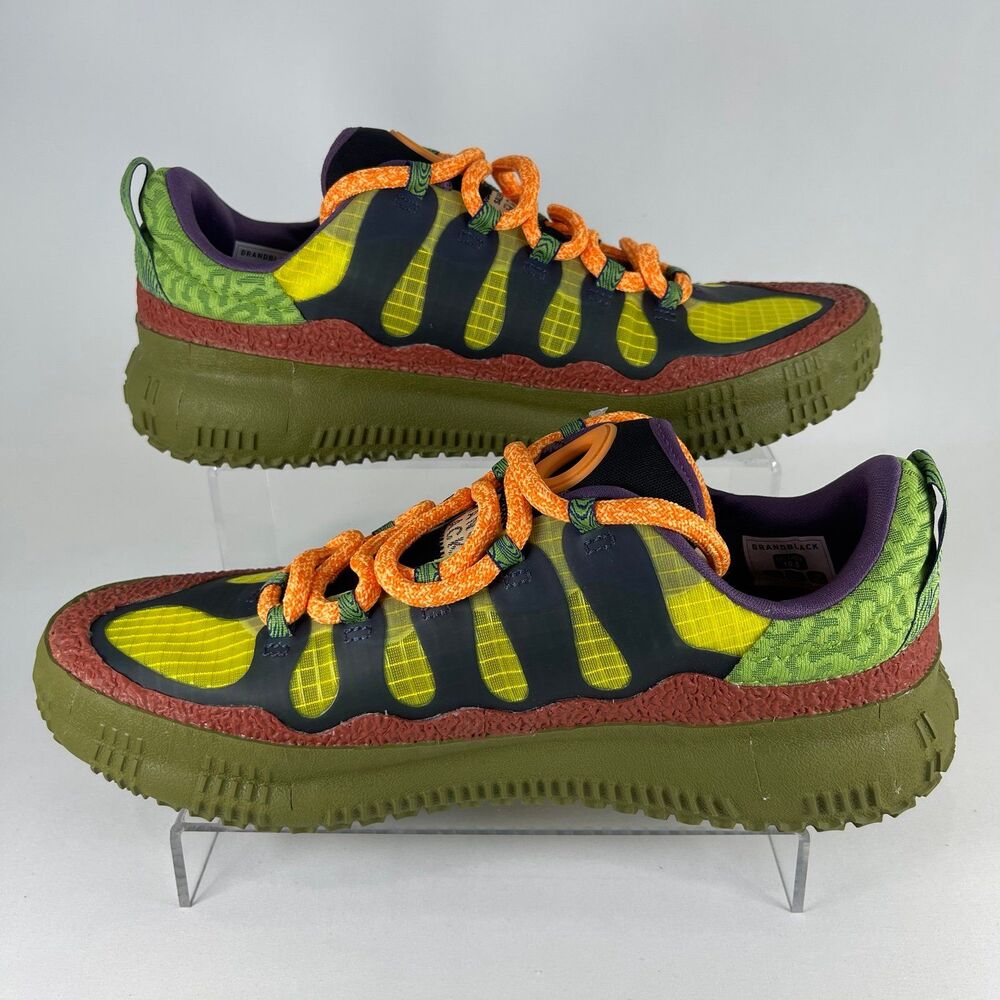 BRANDBLACK x Salehe Bembury Low-Top Sneakers Vibram Men's Size 10.5
